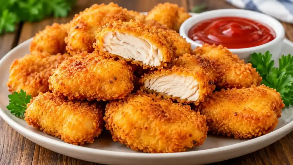 Crispy Homemade Chicken Nuggets Recipe